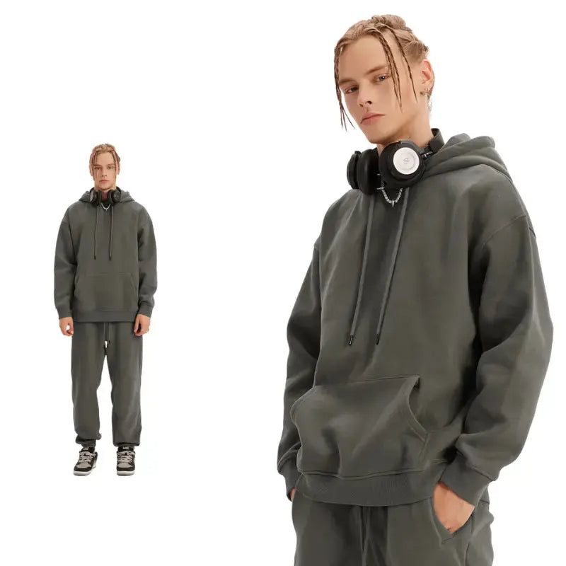 Premium Fleece Tracksuit Set | Unisex Tracksuits Set Swimcore
