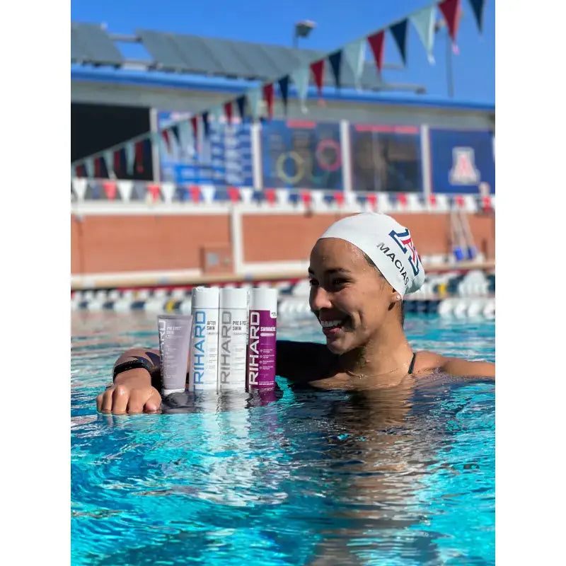 Pro Swimmer Skincare Kit | Pre &amp; Post Swimming 6 Pack Bundle Fast Bundle