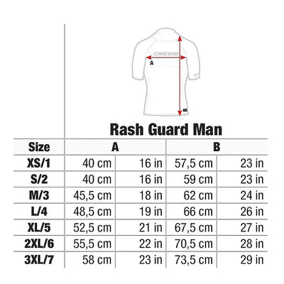 Rashguard Men Long Sleeve | Cressi Dive Pool Swimming Vest Swimcore