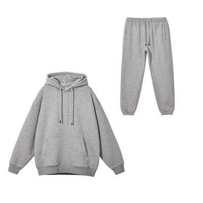 Unisex Fleece Athletic Set | Men Women Tracksuit Set Swimcore