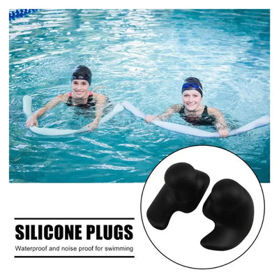 Soft Silicone Swimming Earplugs | Durable Ear Plugs 1 Pair Swimcore