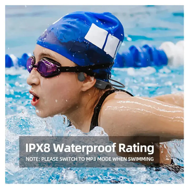 Swim Headphone Music Set | W26 Waterproof Bone Conduction Swimcore