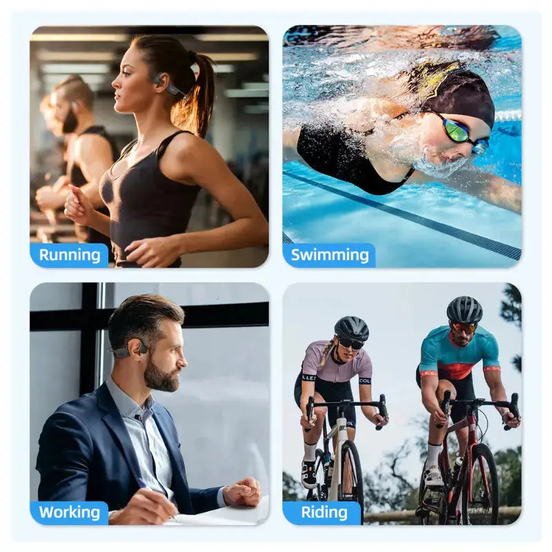 Swim Headphone Music Set | W26 Waterproof Bone Conduction Swimcore