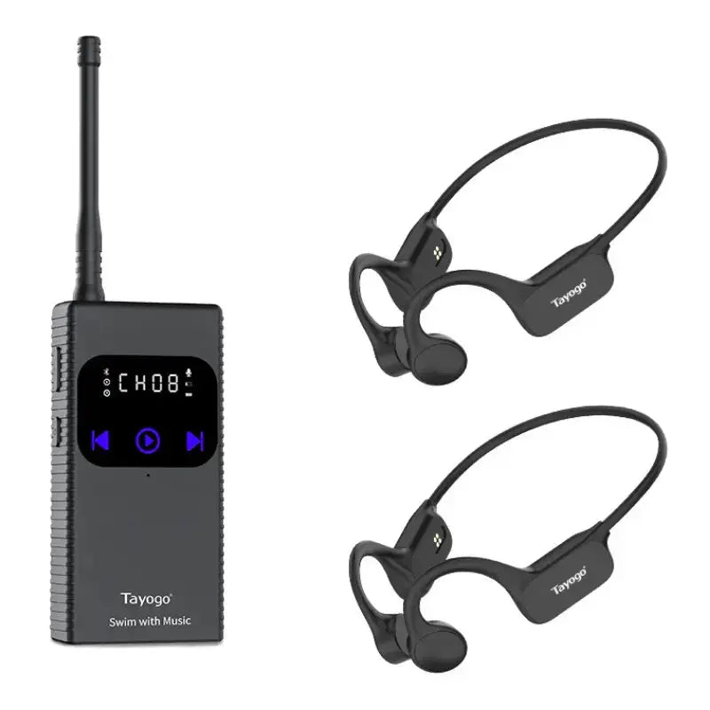 Swim Music Headphone Bluetooth | W25 Waterproof Headset Swimcore