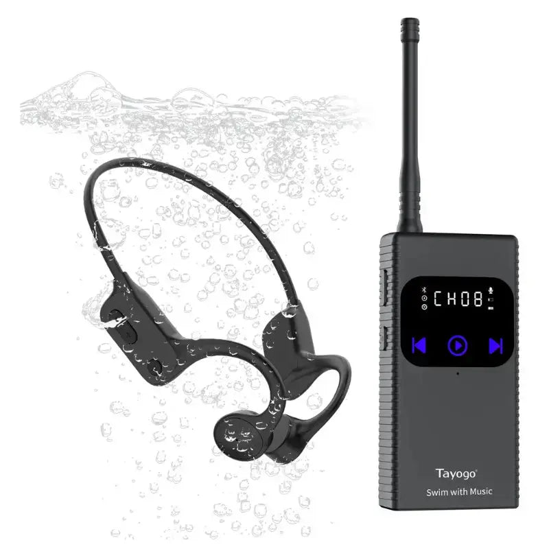 Swim Music Headphone Bluetooth | W25 Waterproof Headset Swimcore