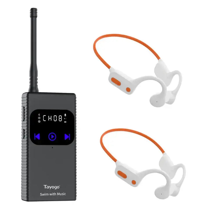 Swim Music Headphone Bluetooth | W25 Waterproof Headset Swimcore