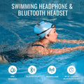 Swim Music Headphone Bluetooth | W25 Waterproof Headset Swimcore