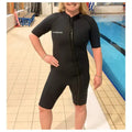 Swimcore Thermal Training Wetsuit | UNISEX Short Sleeve Front Zip Swimcore