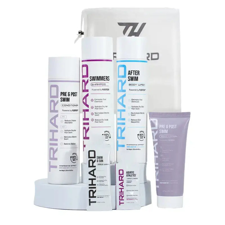 Swimmer Essential Skincare Kit | Pre &amp; Post Swimming Skincare Bundle Fast Bundle