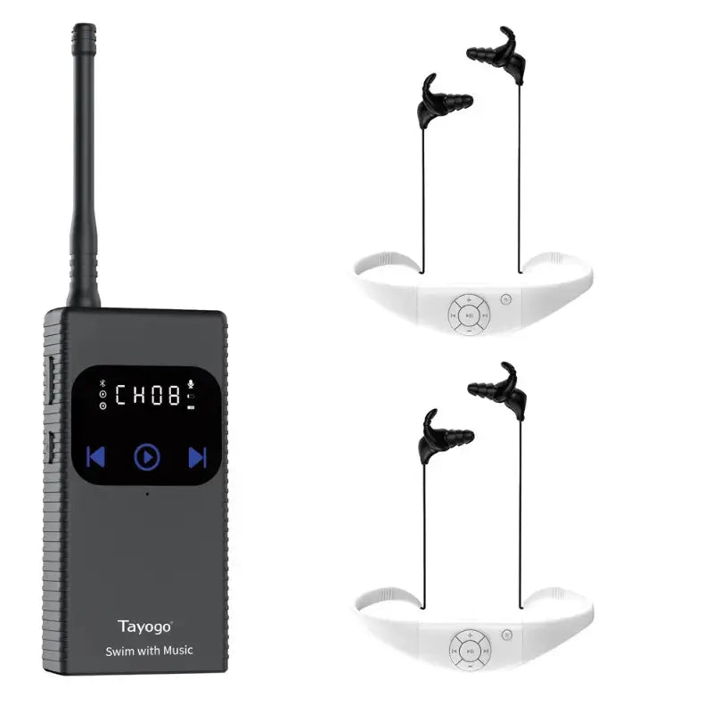Swimming Earbuds Music Player | T6+W18 Swim Music Combo Swimcore
