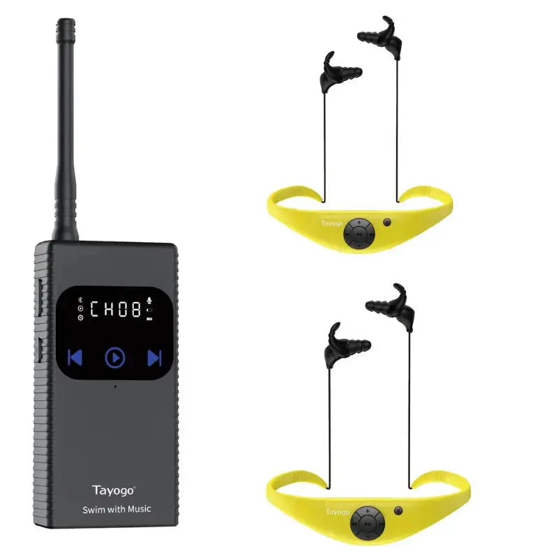 Swimming Earbuds Music Player | T6+W18 Swim Music Combo Swimcore