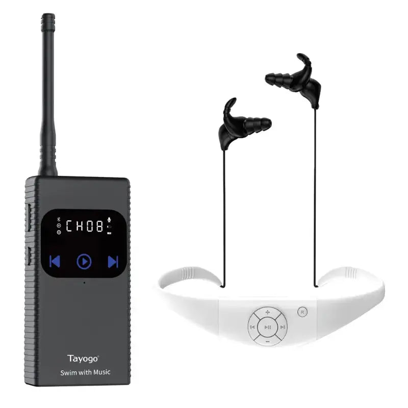 Swimming Earbuds Music Player | T6+W18 Swim Music Combo Swimcore