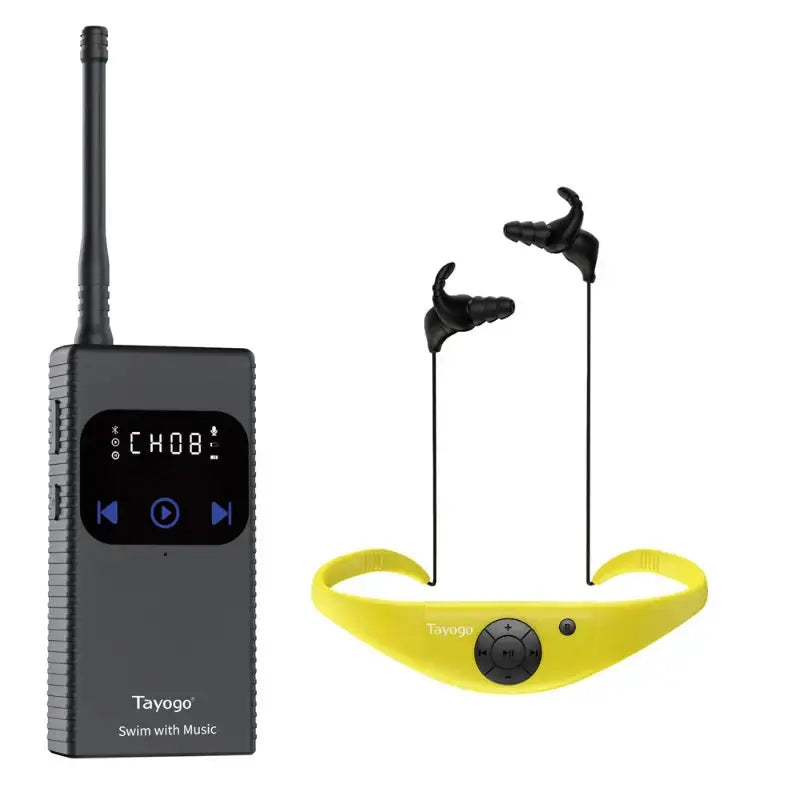 Swimming Earbuds Music Player | T6+W18 Swim Music Combo Swimcore