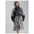 Swimming Robe Adult Unisex | Zebra Print Swim Robe Swimcore