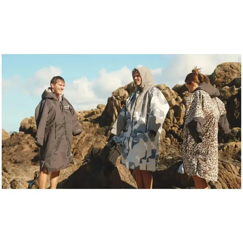 Smiwing Robe Swimming Robe Arctic Camo | Adults Unisex Hard Shell Robes – Swimcore