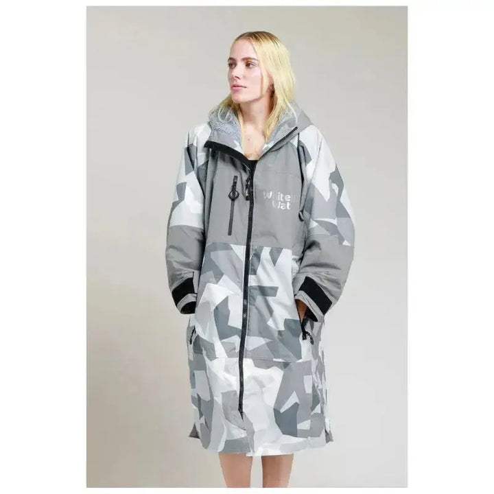 Swimming Robe Arctic Camo | Adults Hard Shell Robe Swimcore