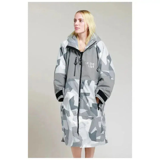 Swimming Robe Arctic Camo Adults Unisex Hard Shell Robes Swimcore