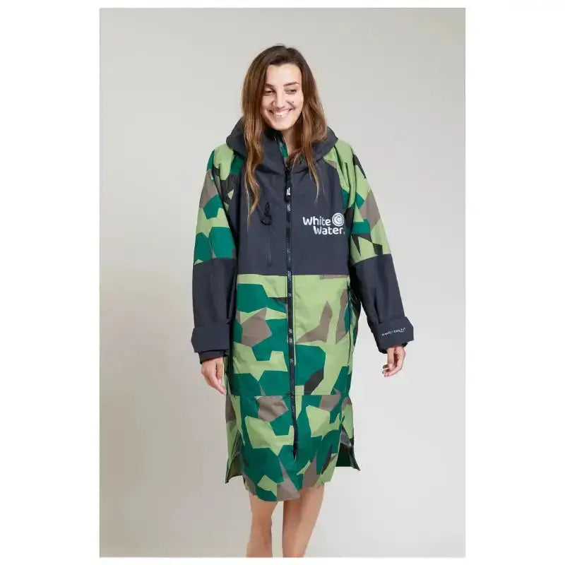 Swimming Robe Unisex Camo | Adults Hard Shell Robe Swimcore