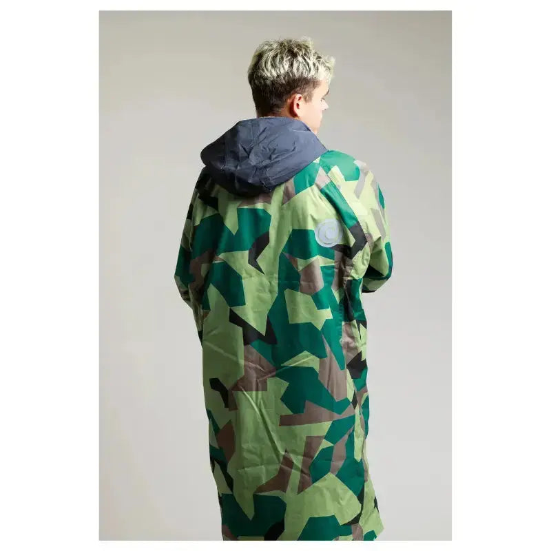 Smiwing Robe Swimming Robe Unisex Camo | Adults Hard Shell Post Swim Robe – Swimcore