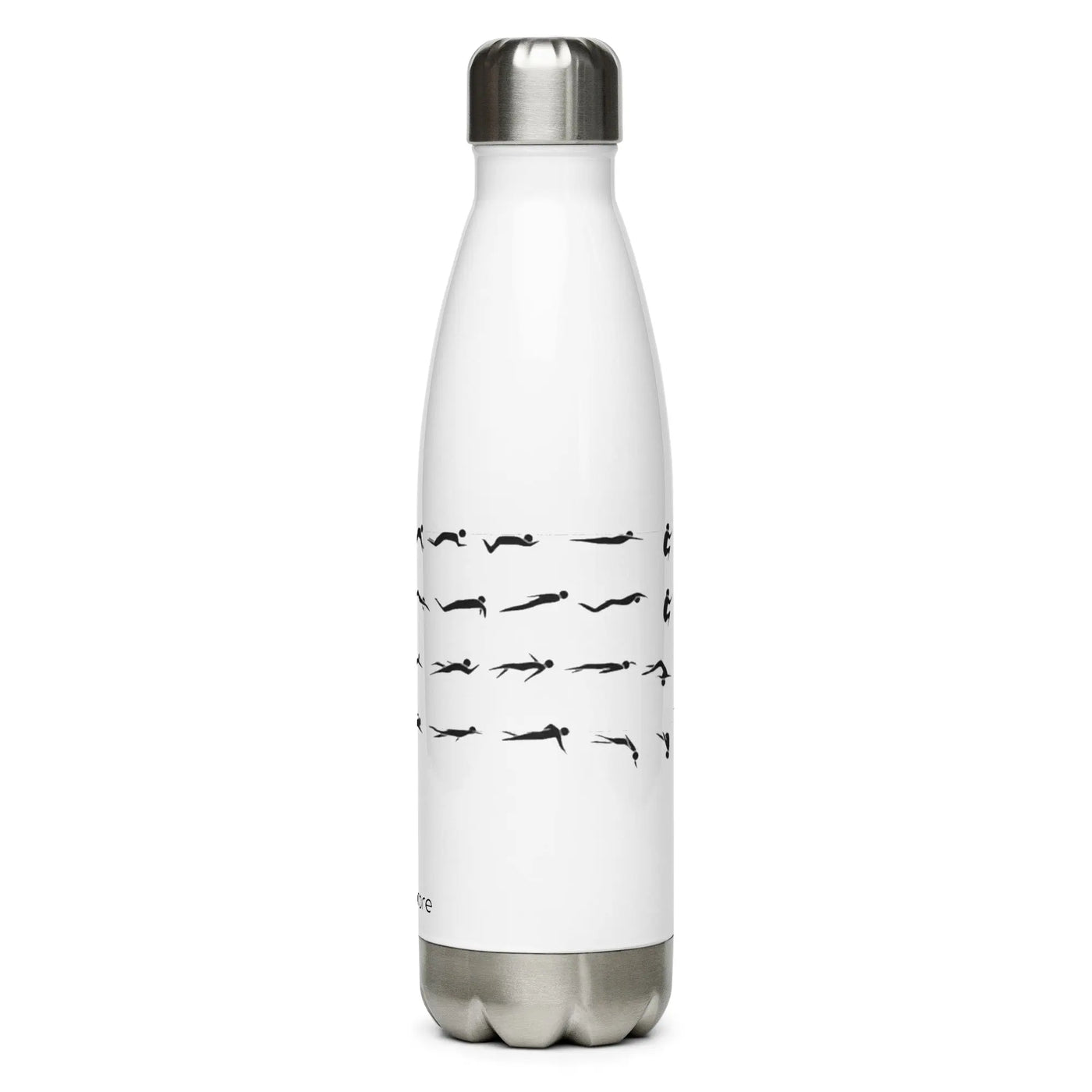 Swimming Styles Water Bottle | Unique Stainless Steel Water Bottle Swimcore