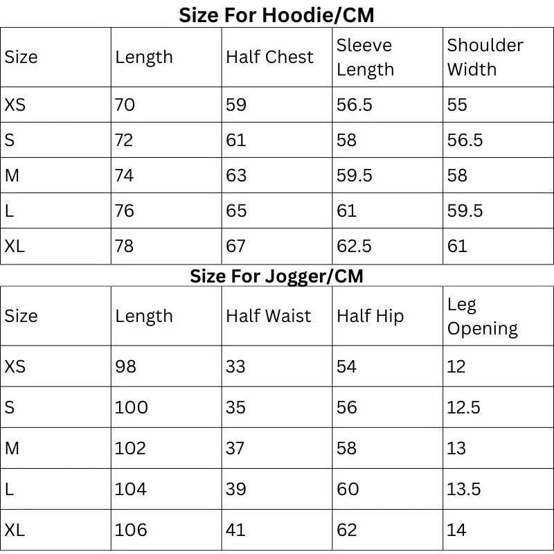 Unisex Fleece Athletic Set