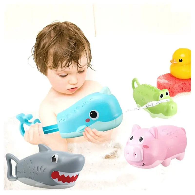 Water Shooting Toy Gun | Swimming Pool Kids Toy Bath Animals Swimcore