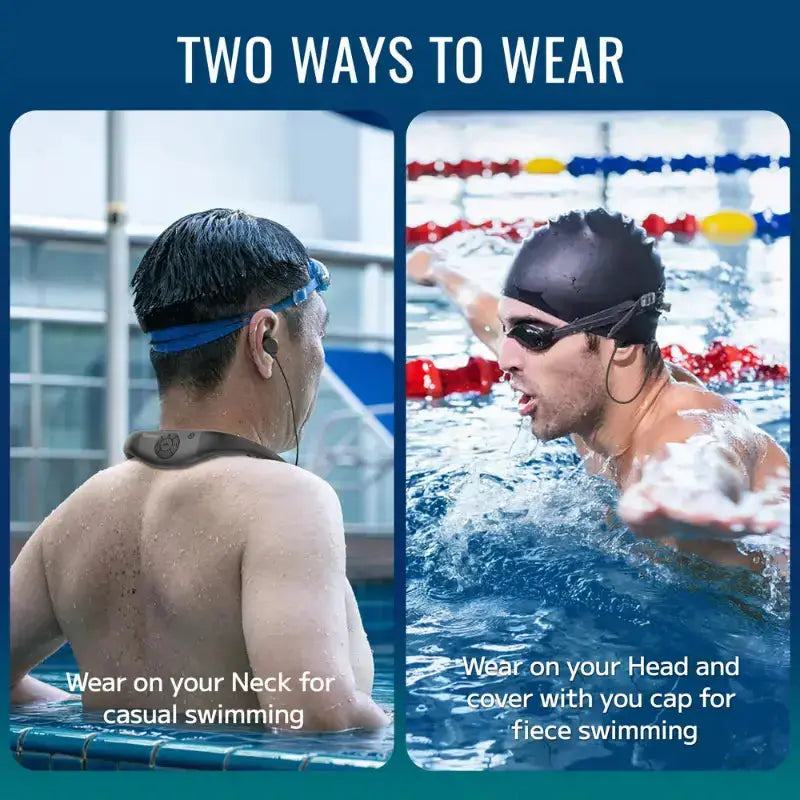 Waterproof Swimming Music Earbuds | W18 Bluetooth Swim Earbuds Swimcore