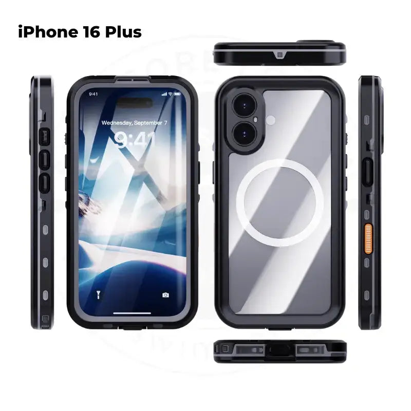 Waterproof iPhone 16 Cases | iPhone 16, 16 Plus, Pro &amp; 16 Pro Max Swimcore