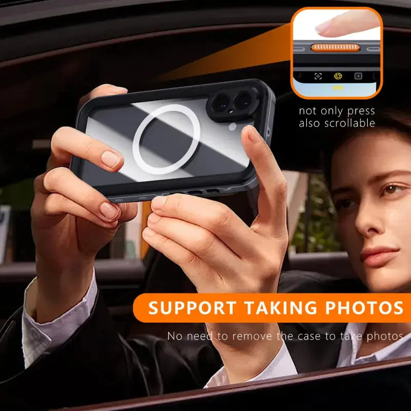 Waterproof iPhone 16 Cases | iPhone 16, 16 Plus, Pro & 16 Pro Max Swimcore