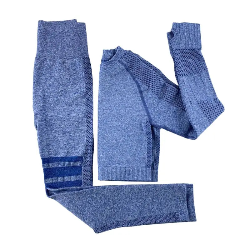 Women Cropped Top Set | Yoga Gym Women&