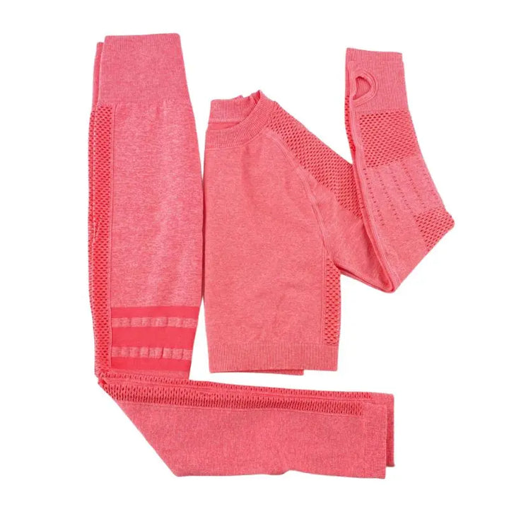 Women Cropped Top Set | Yoga Gym Women&