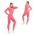 Women Cropped Top Set | Yoga Gym Women&