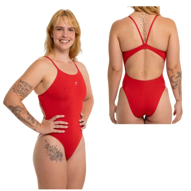 Women Training Pool Swimsuit | MSOL Professional Girl Swimwear Swimcore