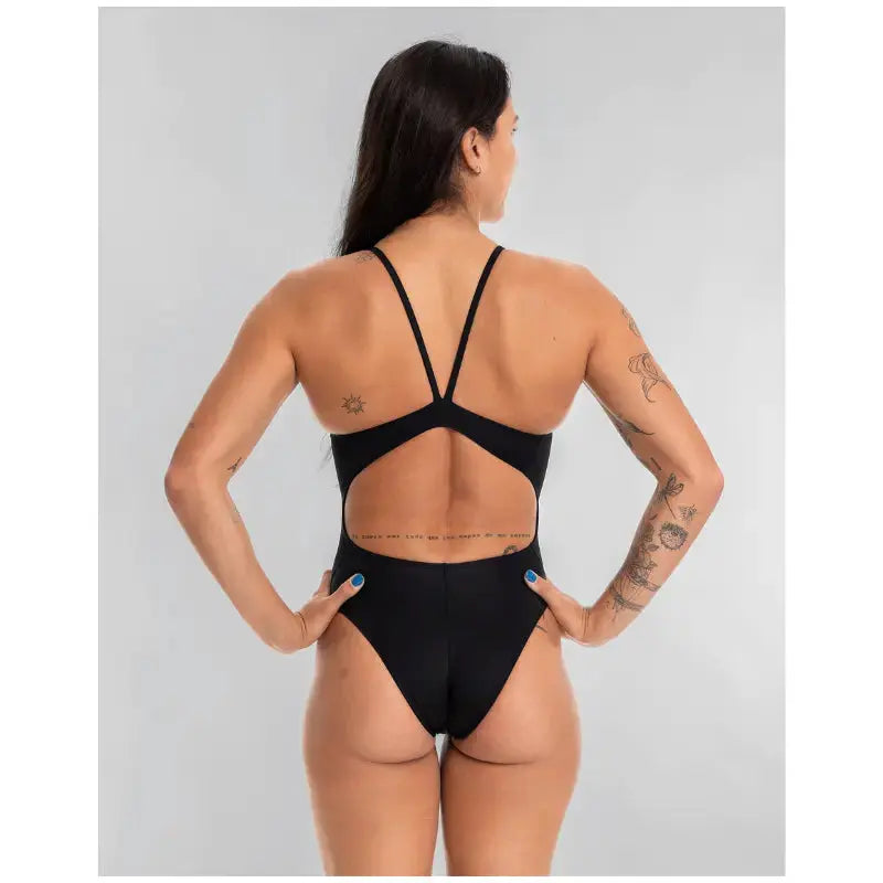 Women Training Pool Swimsuit | MSOL Professional Girl Swimwear Swimcore