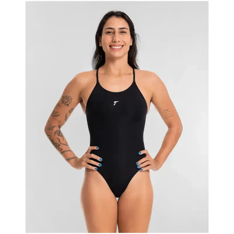 Women Training Pool Swimsuit | MSOL Professional Girl Swimwear Swimcore
