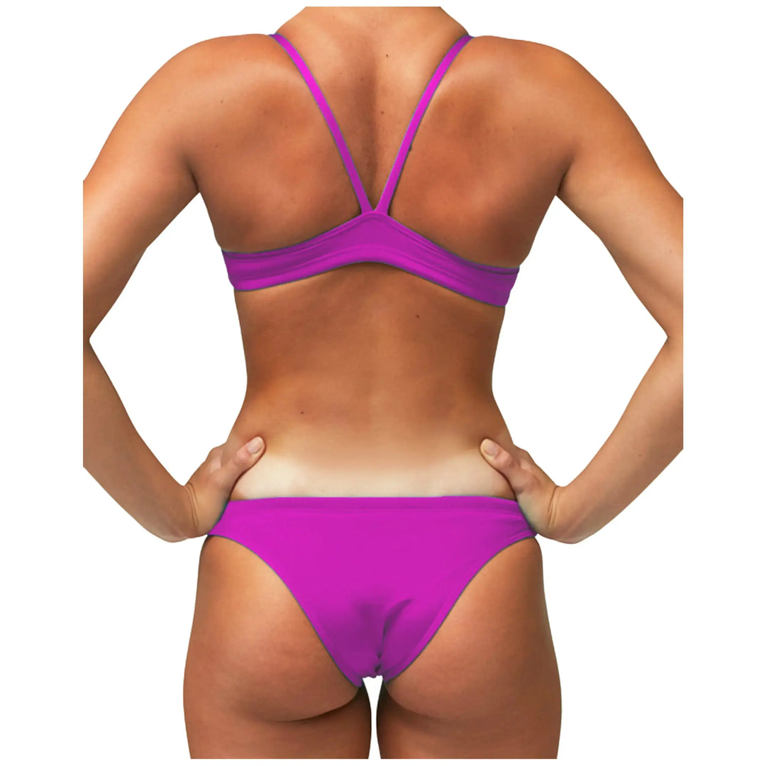 Women Training Pool Swimsuit | SUNKINI FAB Girls Two-Piece Swimwear Swimcore