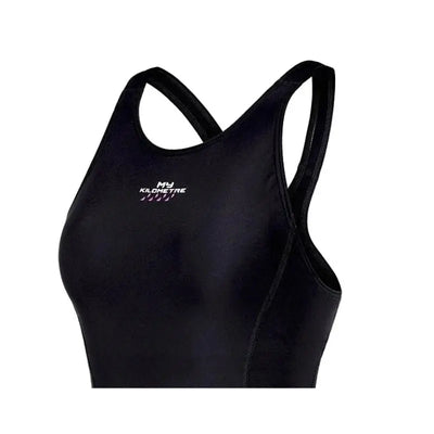 Womens Athletic Training Swimsuit | Keyhole Back One Piece Swimwear Swimcore