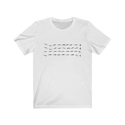 4 Strokes Illustration T-shirt | Unisex Jersey Short Sleeve Tee Printify