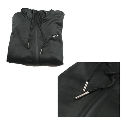 East London Tracksuit | Men's 2 Pieces Black Tracksuit Swimcore