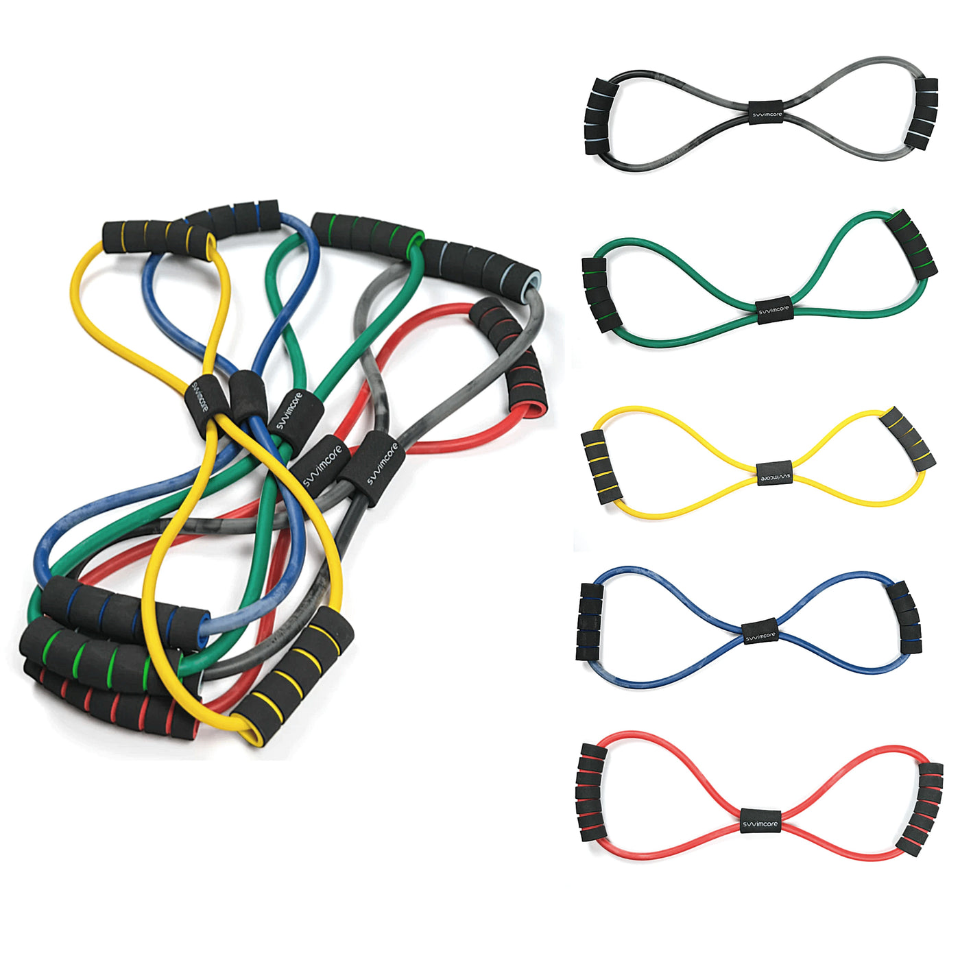 Figure 8 Resistance Bands | Resistance Bands Training Swimcore