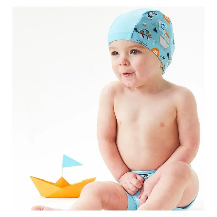 Kids Swim Hats Little Ducks &amp; Hidden Treasure | Double Pack Swimcore