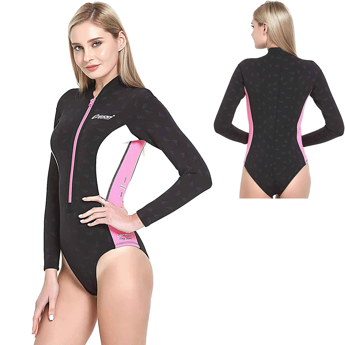 Long Sleeve Wetsuit | Cressi Termico Women Swimming 1 Swimcore