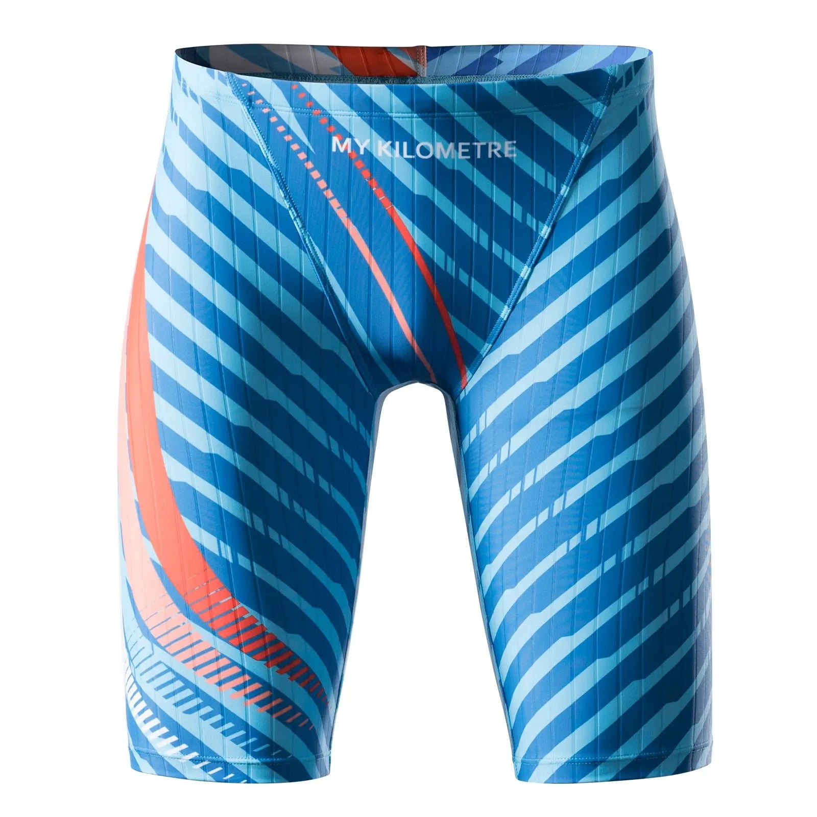 Veranobreeze Atletische Solid Swim Jammers voor mannen,Endurance Long Racing Training Badpak, Limoengrijs donkerrood2, XXL Veranobreeze Atletische Solid Swim Jammers voor mannen,Endurance Long Racing Training Badpak, Limoengrijs donkerrood2, XXL