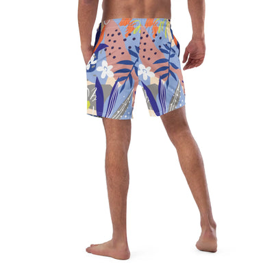 Men Swim Trunks Design | Flowers Design Swimsuit Swimcore