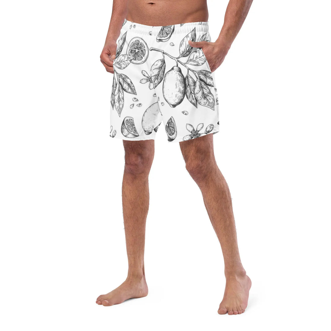 Men Swim Trunks Design | Lemons Design Swimsuits Swimcore