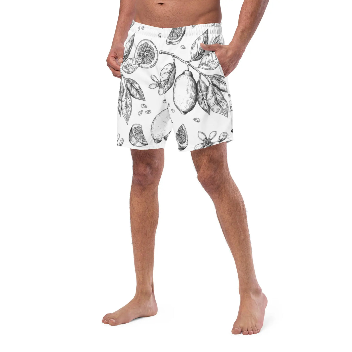 Men Swim Trunks Design | Lemons Design Swimsuits Swimcore