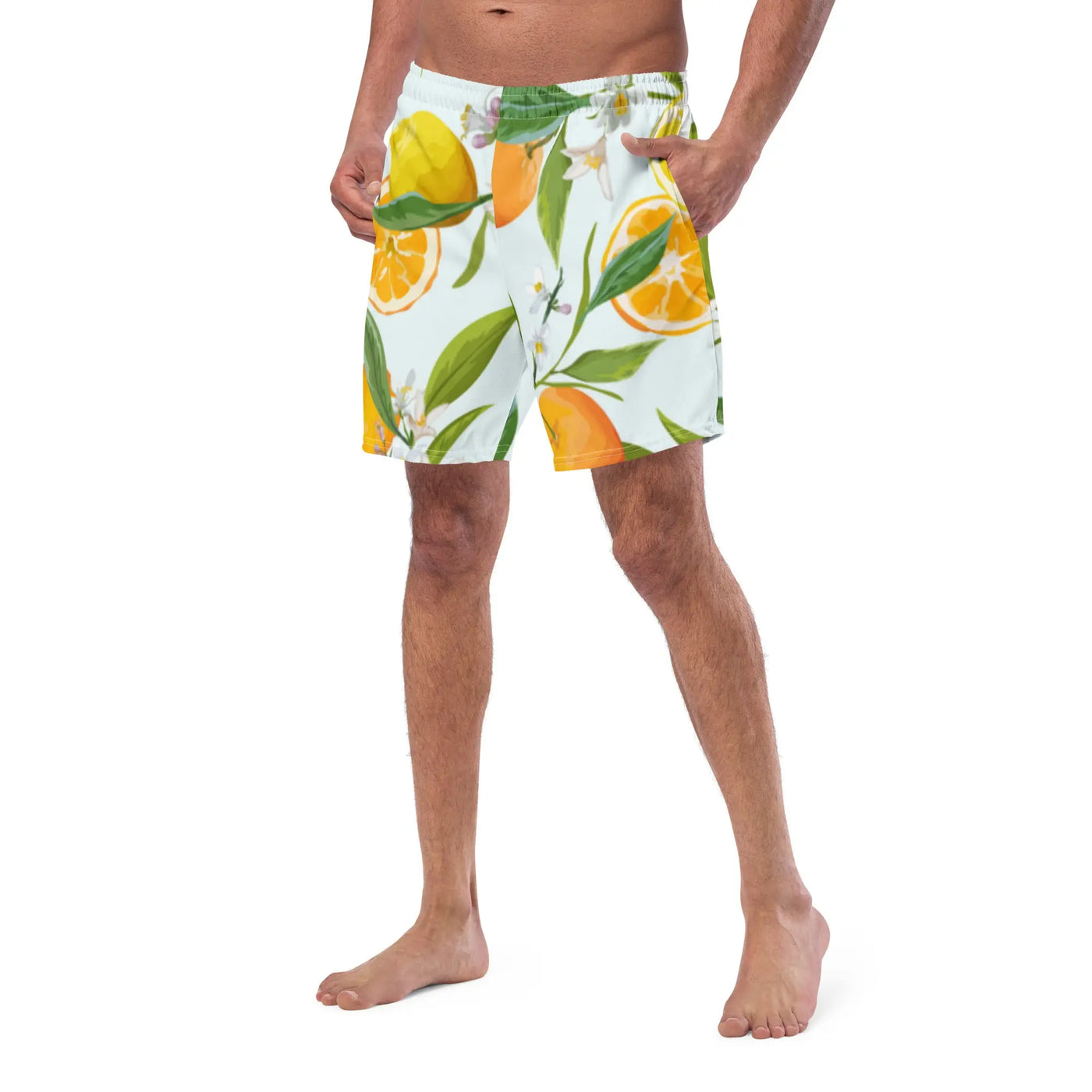 Men Swim Trunks Design | Lemons from Sicily Swimcore