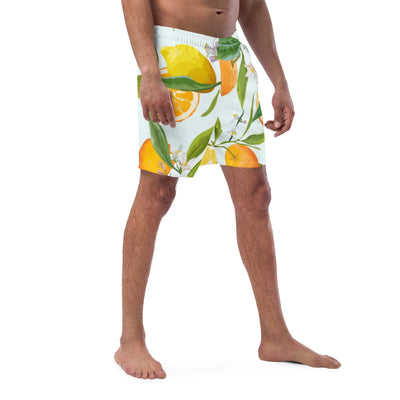 Men Swim Trunks Design | Lemons from Sicily Swimcore