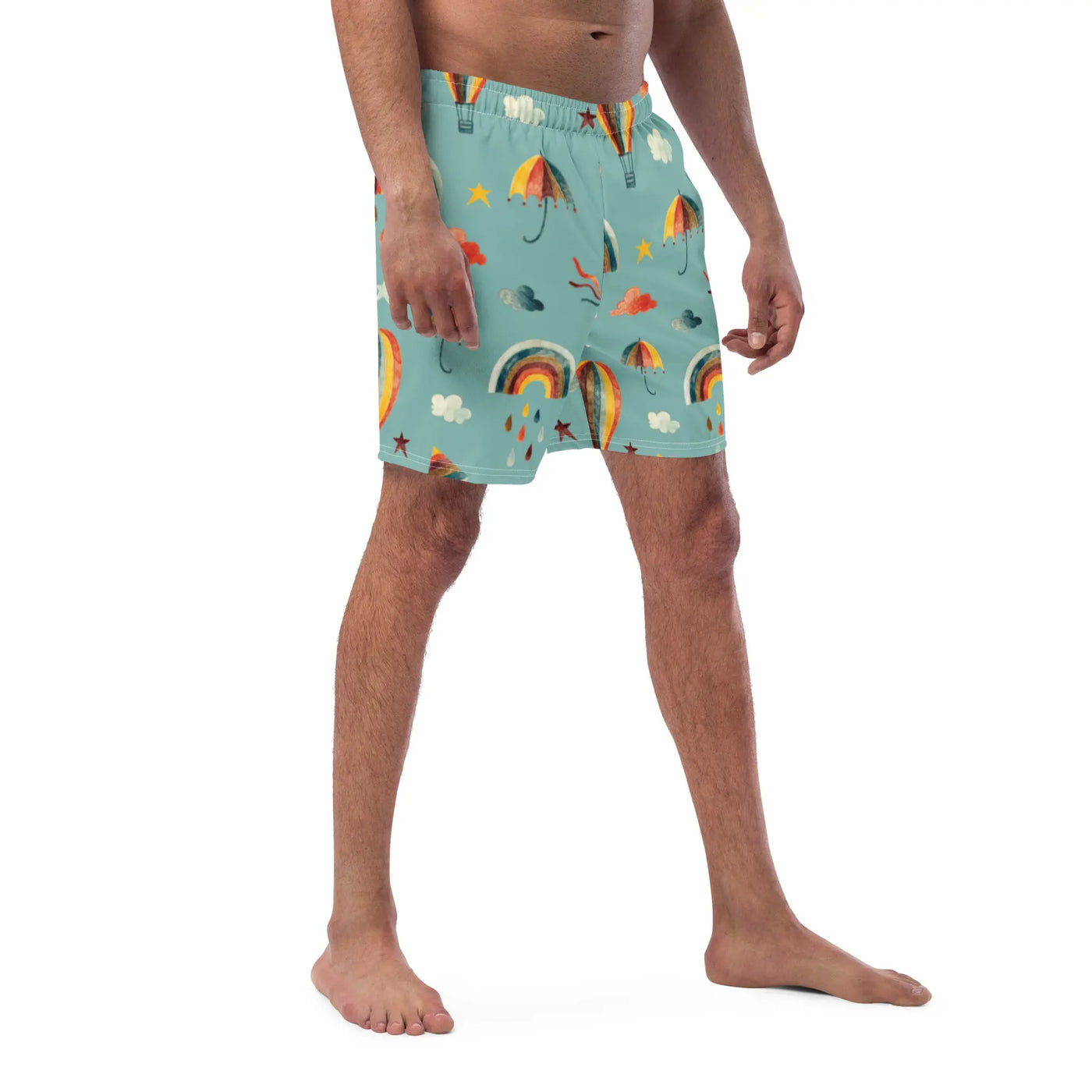 Men Swim Trunks Design | Swim in the Sky Swimsuit Swimcore