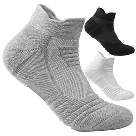 Men's 3 Pack Sports Thick Ankle Socks | Men Cotton Short Socks Swimcore